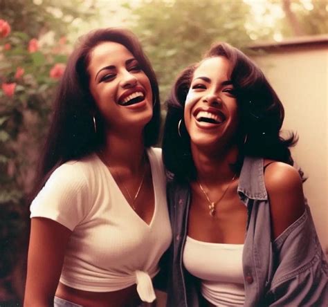 was aaliyah and selena friends